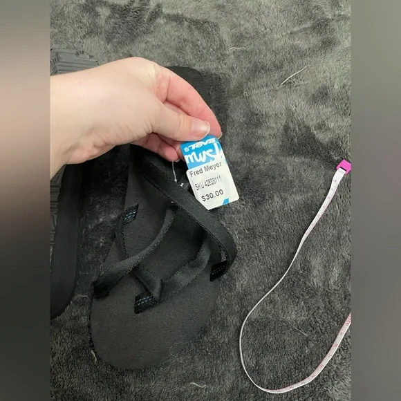 TEVA Mush wedge sandal Black US 9 - Picture 5 of 7